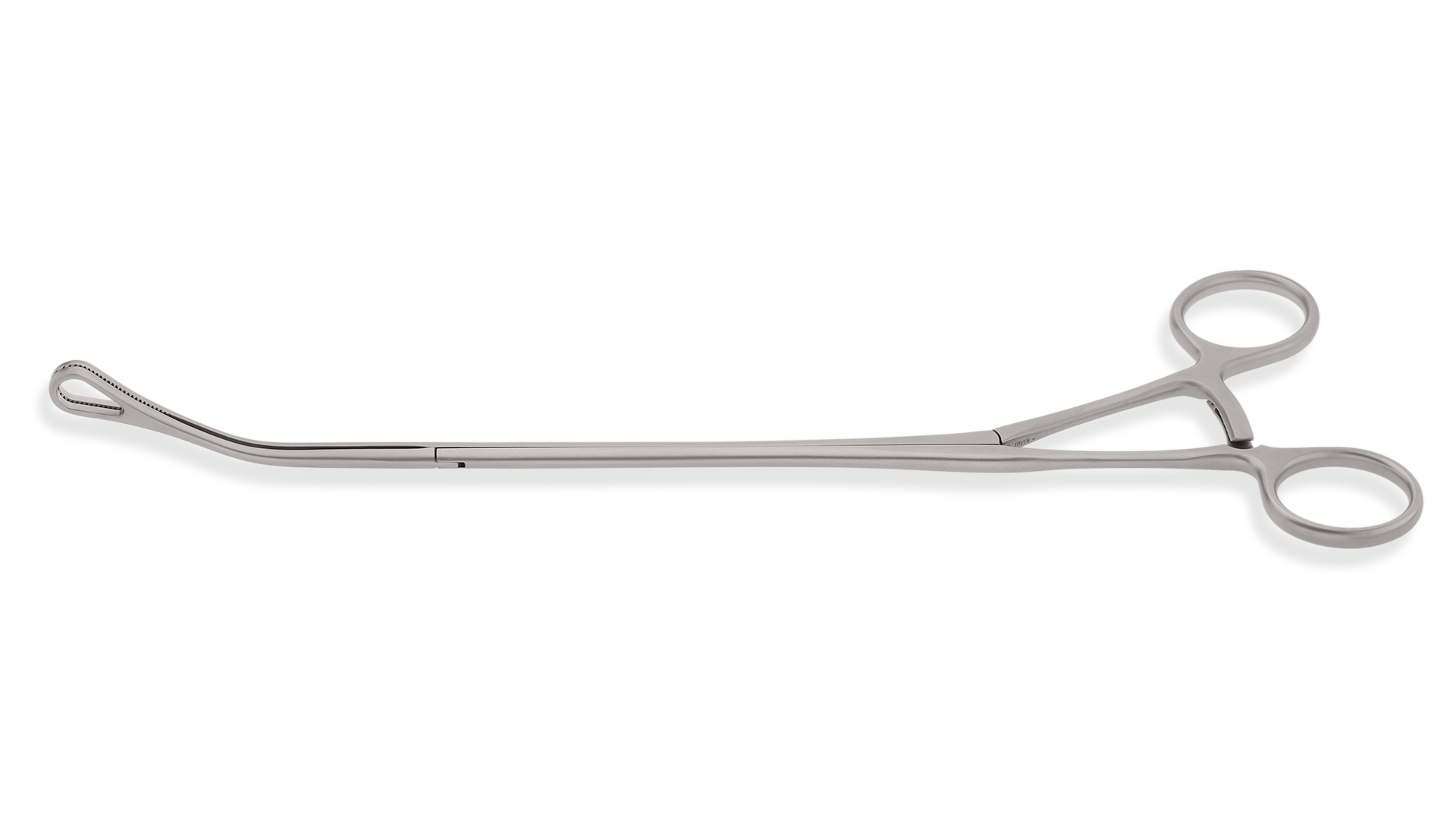 Curved double-hinged VATS instrument 